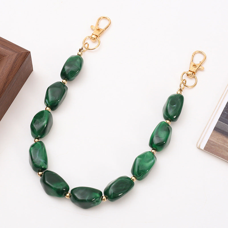 Acrylic Bead Phone Case Chain Bracelet