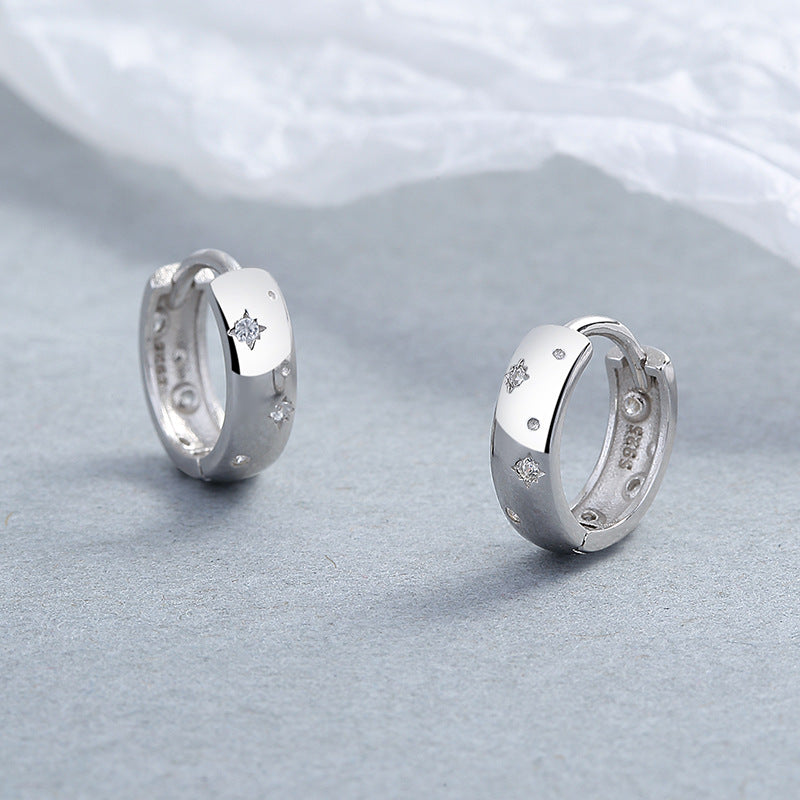 MOQ=1PC 925 Starburst Earrings for Women's Summer Design, trendy ear rings, and elegant earrings