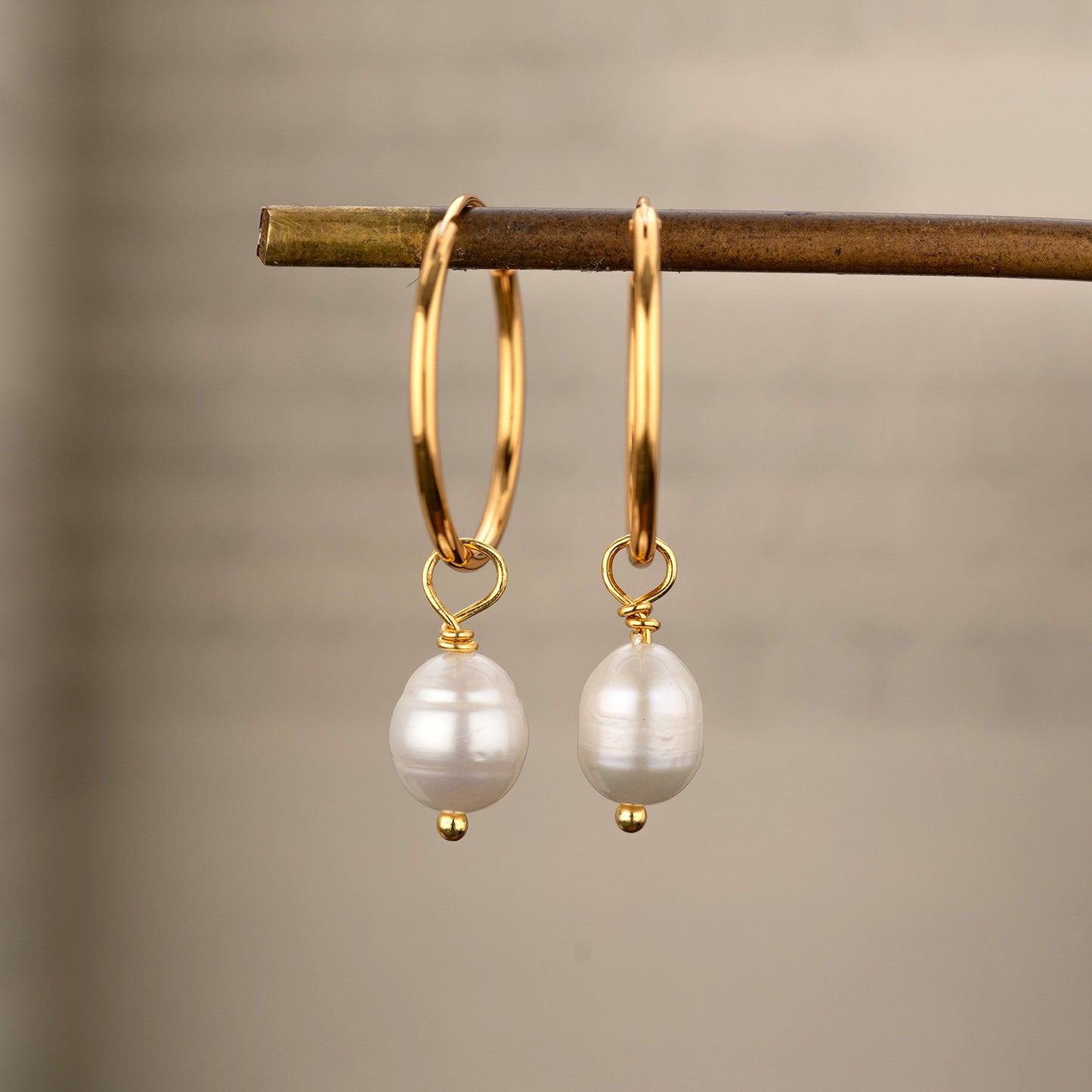 s925 Versatile Baroque Pearl Earrings, stylish ear les and earrings