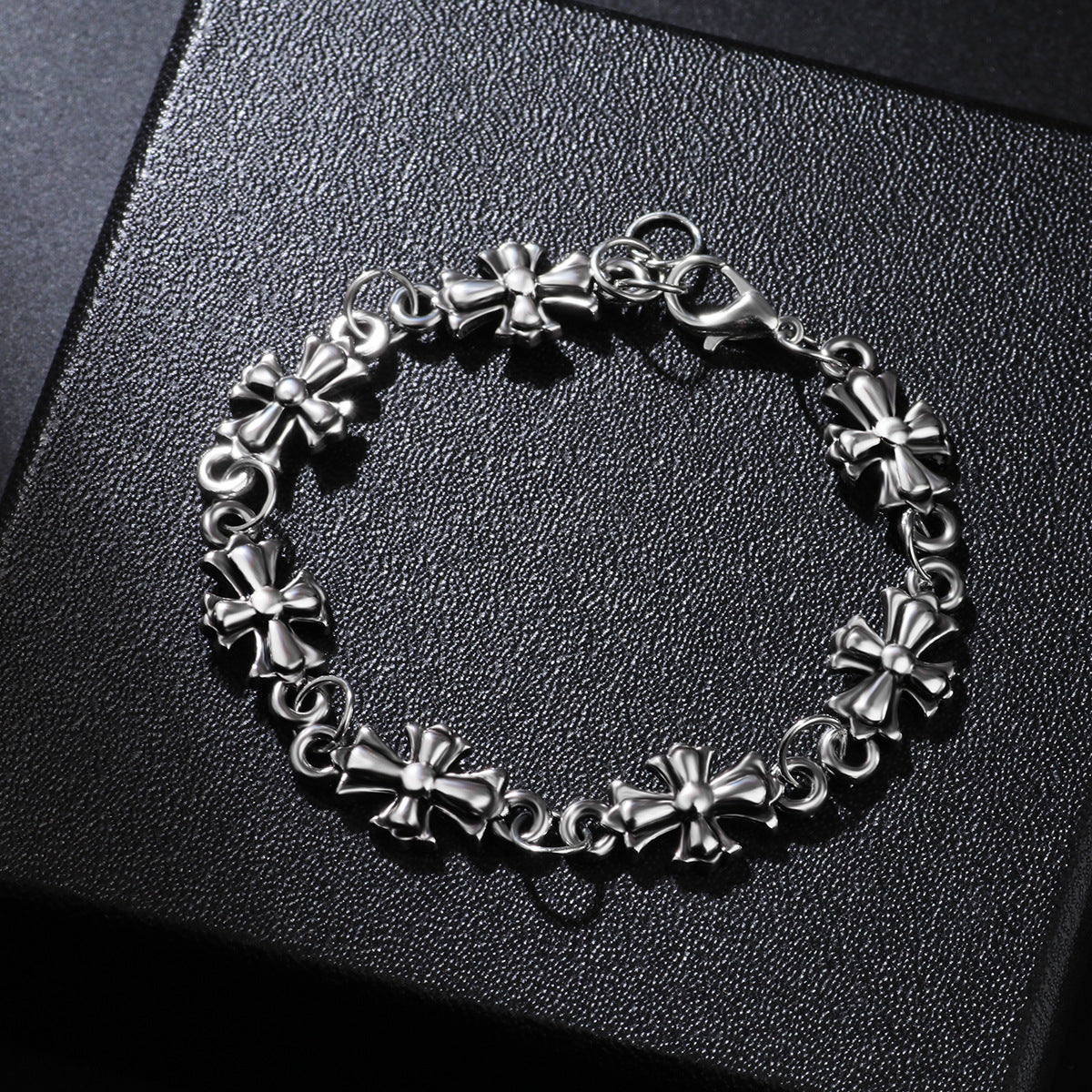 Gothic Cross Men's Bracelet