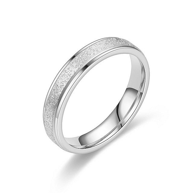 A simple and cold ring bracelet in a  style for women