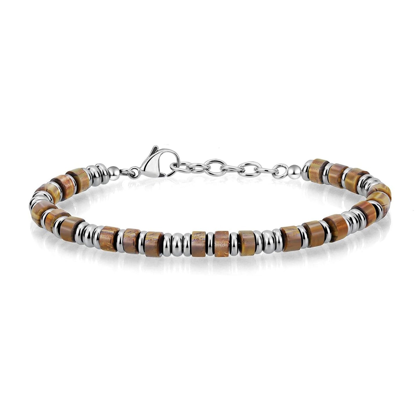 Zircon Flower Charm Bracelet