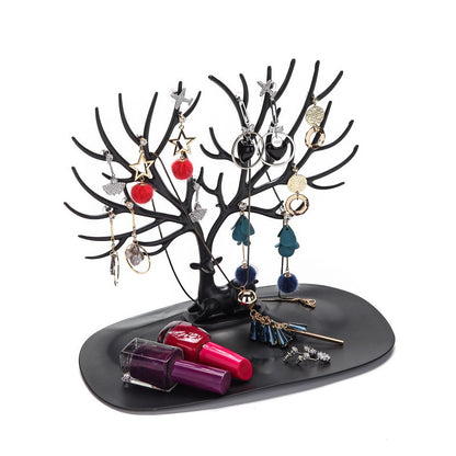 Antler tree jewelry display stand, stud earrings stand