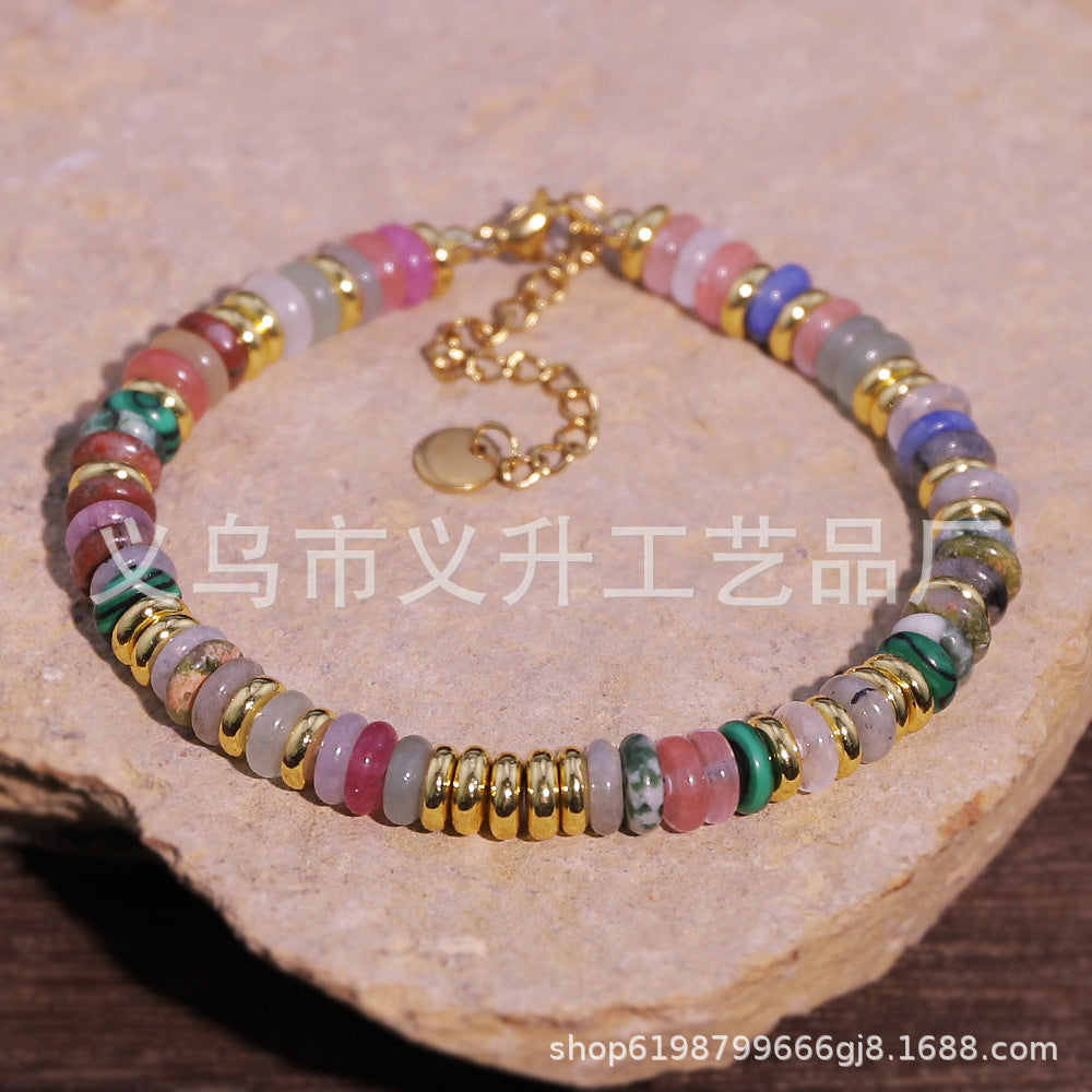 Vintage Woven Leather Men's Bracelet