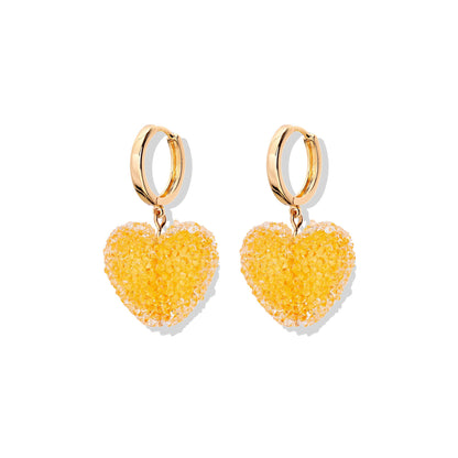 Dopamine colored candy heart accessories