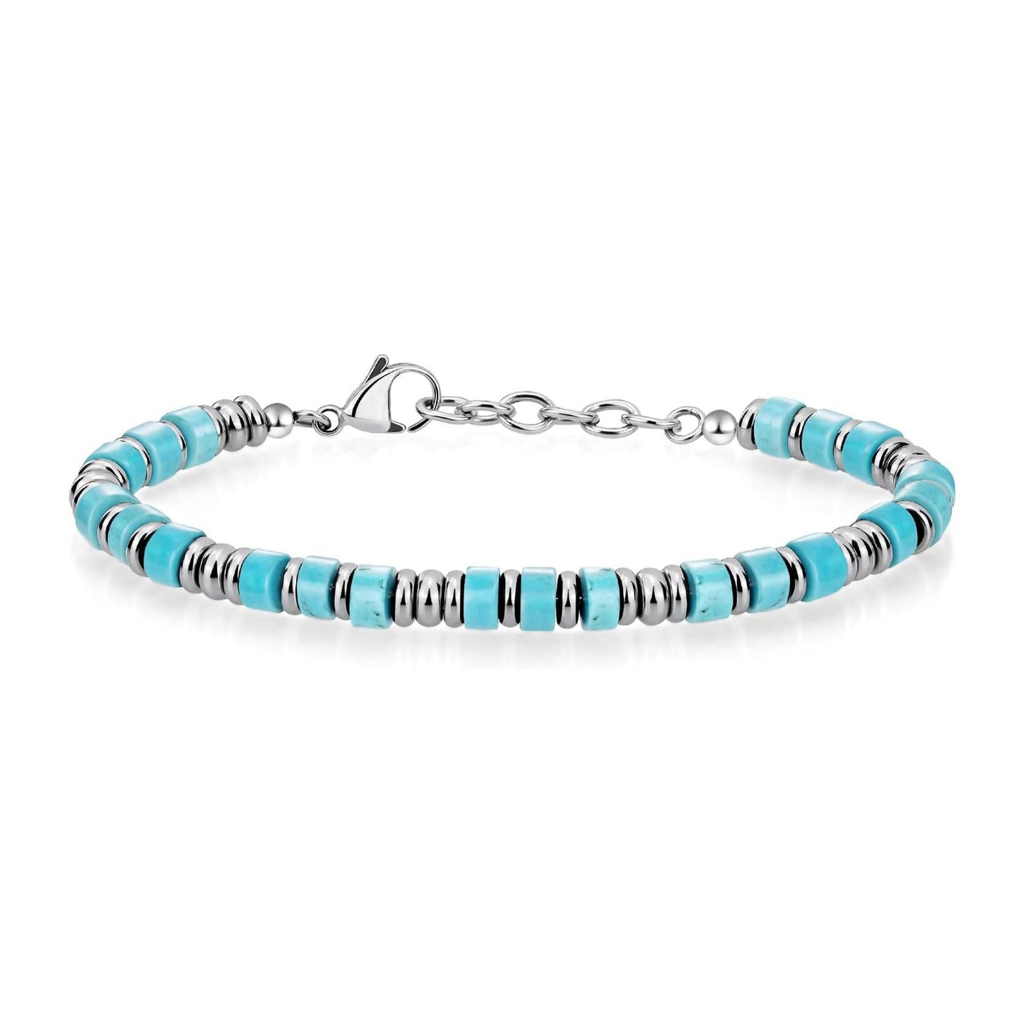 Zircon Flower Charm Bracelet