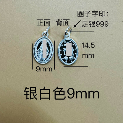 Fashionable pure silver pendant