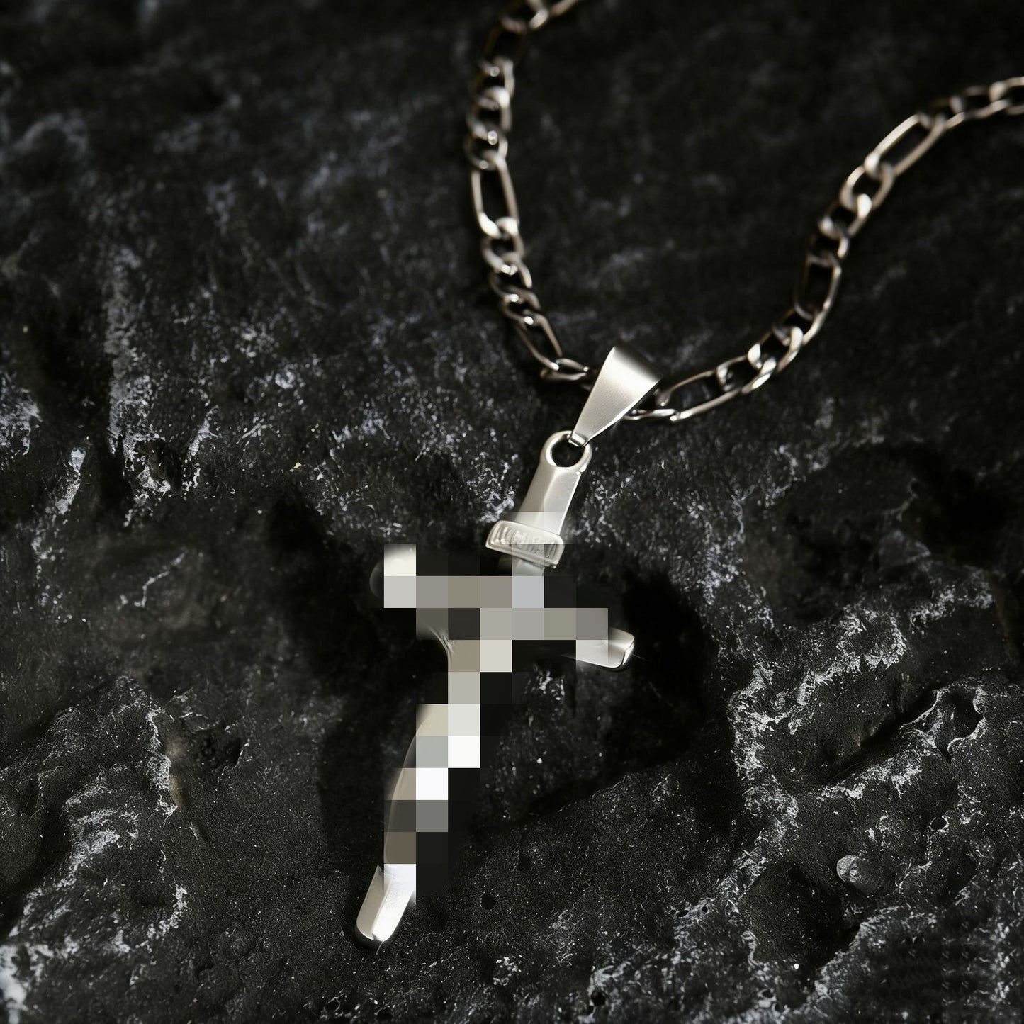 Cross pendant for men, androgynous style, Yiwu jewelry and necklace for women