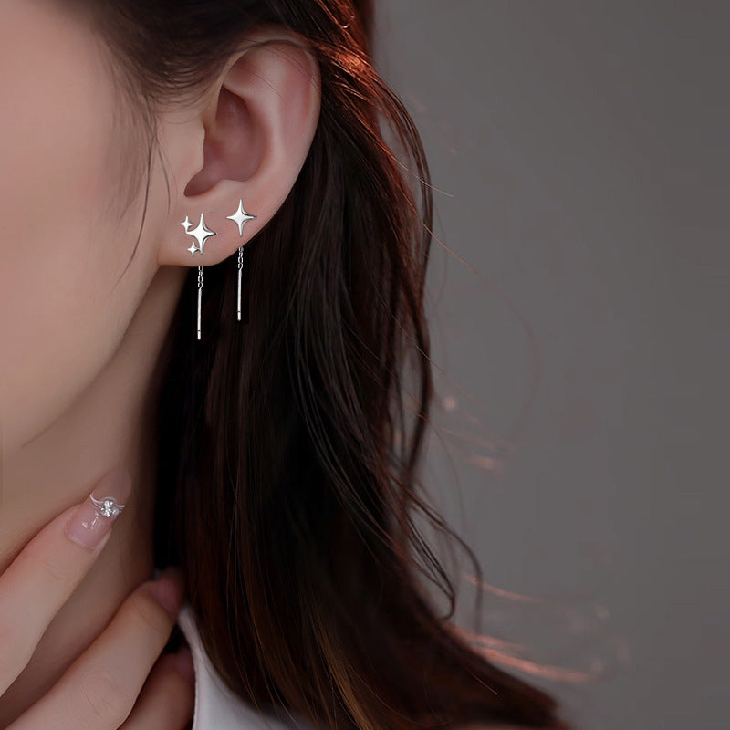 Asymmetric quadrilateral star ear line