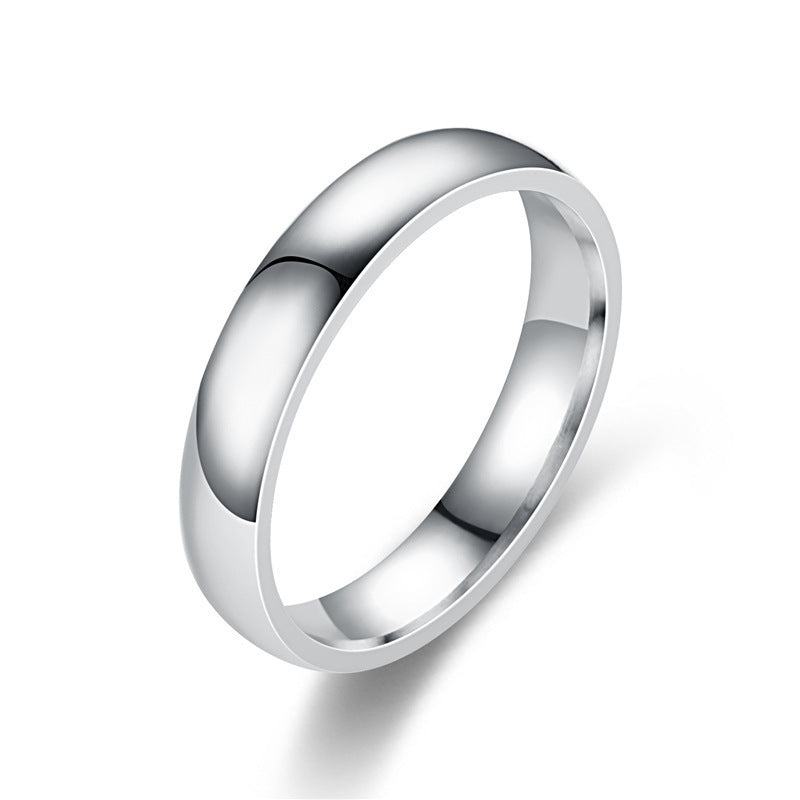 A simple and cold ring bracelet in a  style for women