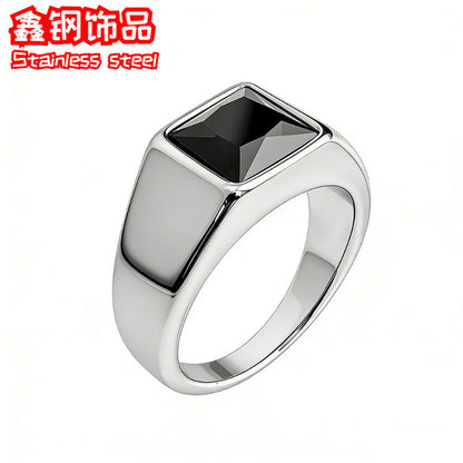 Cast ring men's trendy outfit sweet and cool style jewelry