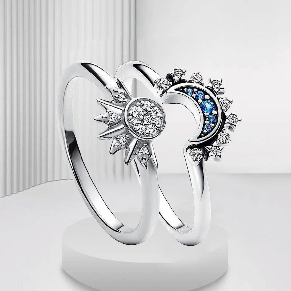Hemelse zon & maan ring