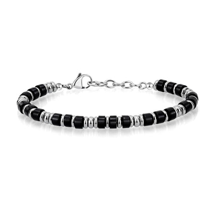 Zircon Flower Charm Bracelet