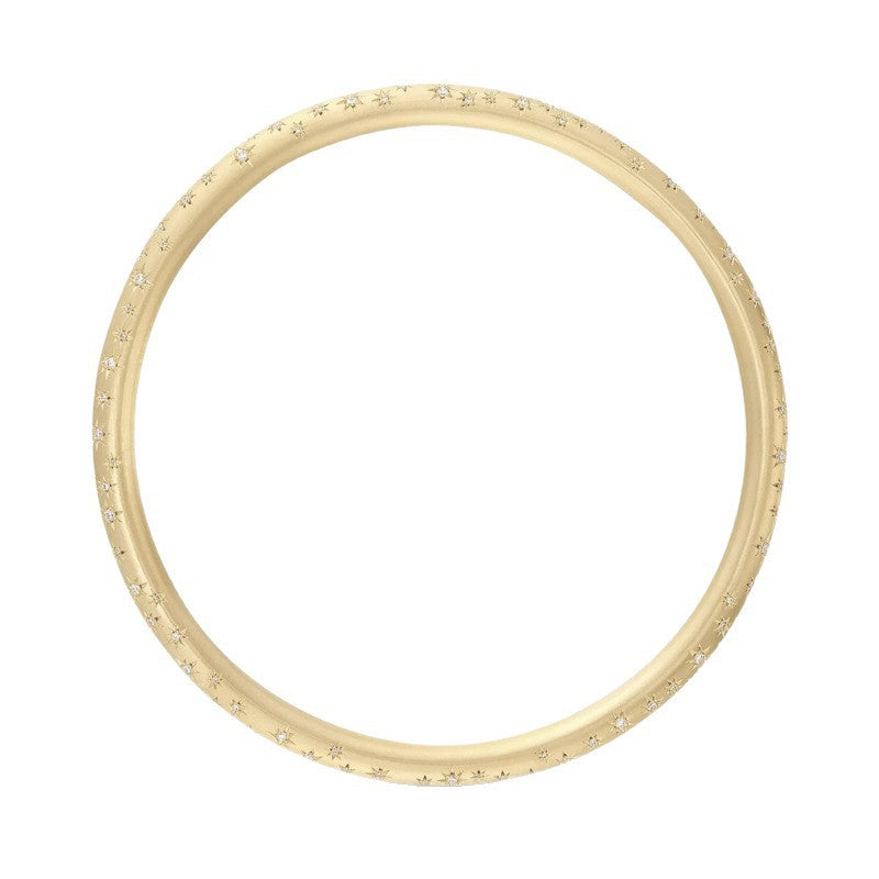 Brushed Wire Bar Layered Bracelet