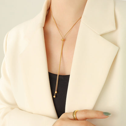 Women's chain 18K pull-out clasp trendy bracelet jewelry