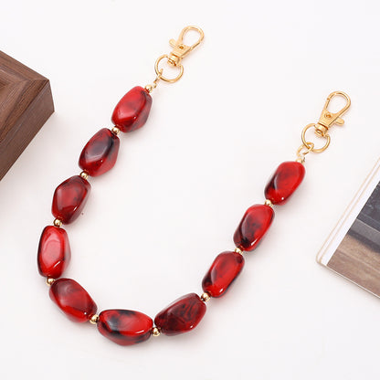 Acrylic Bead Phone Case Chain Bracelet