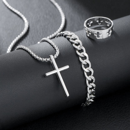 The 2026 Men's long and ooth cross pendant is a cross pendant