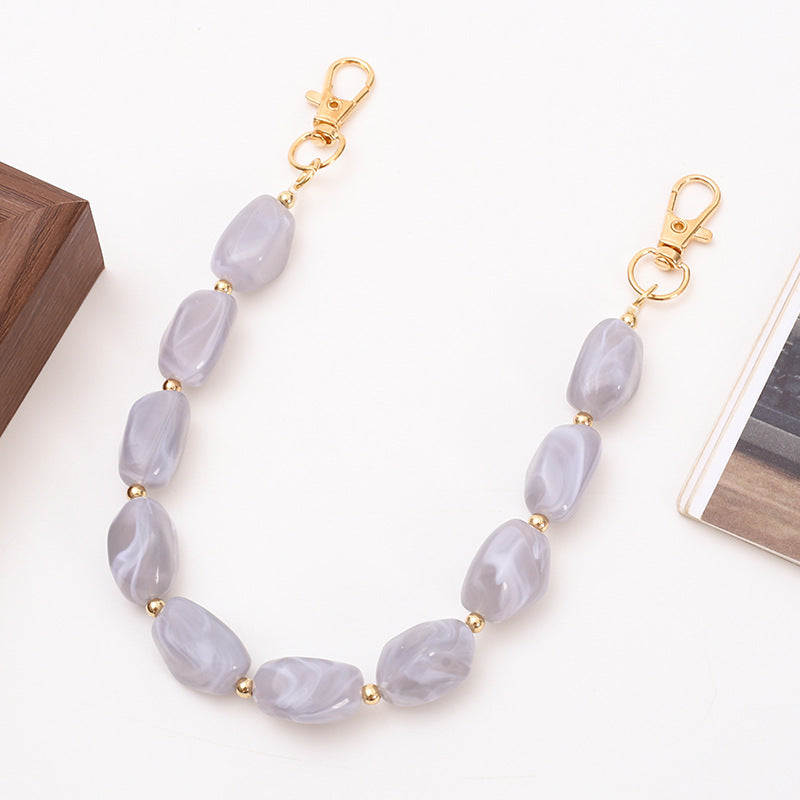 Acrylic Bead Phone Case Chain Bracelet