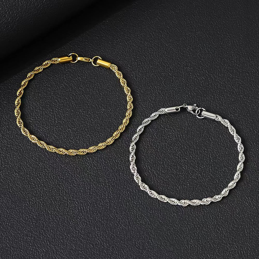 Universal Twisted Rope Bracelet
