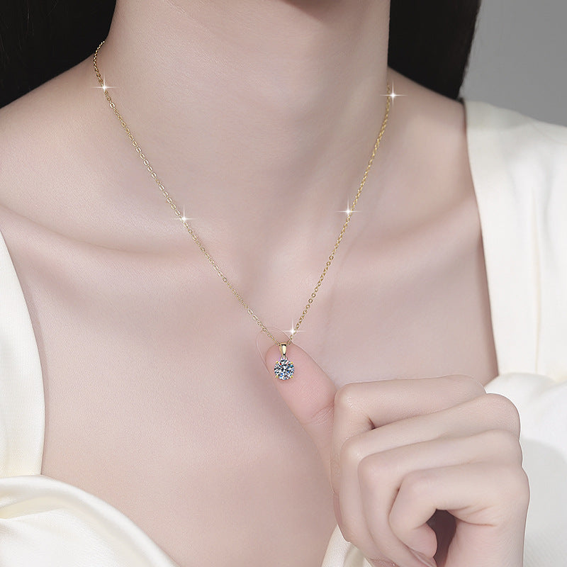 Pendant collarbone chain