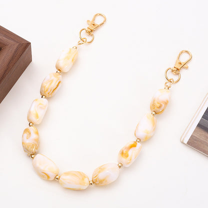 Acrylic Bead Phone Case Chain Bracelet