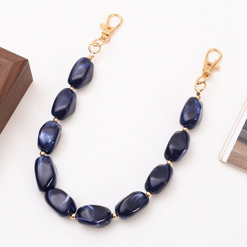 Acrylic Bead Phone Case Chain Bracelet