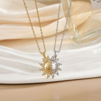 Micro-inlaid couple's style versatile and high-end accessories