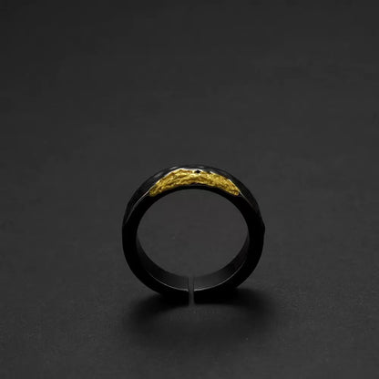 Mobius strip ring design for men's trendy and high-end style, index finger and women's couple rings