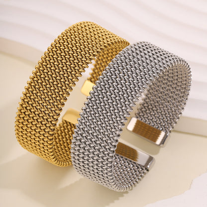 High-End Wide Couple Bracelet
