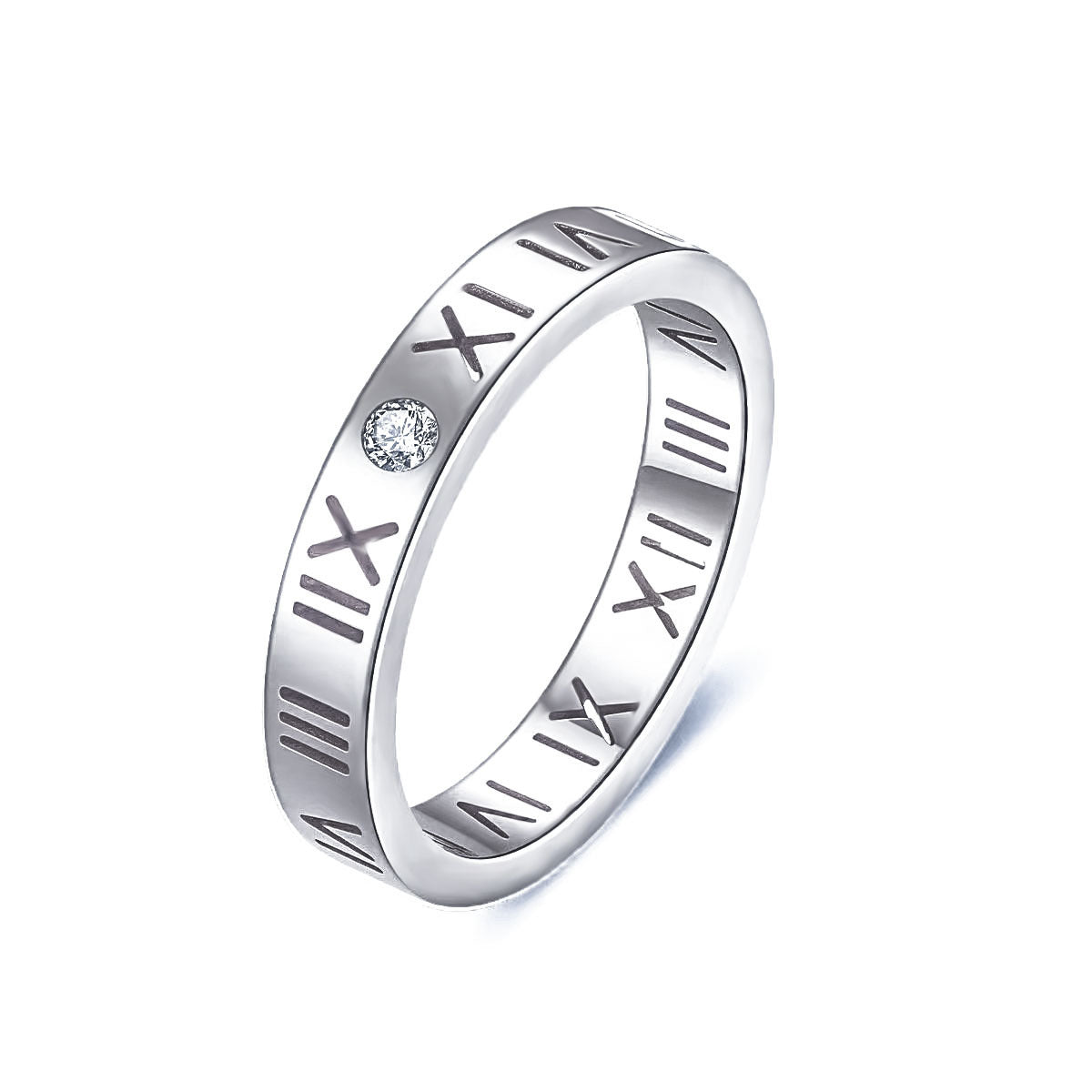 A simple and cold ring bracelet in a  style for women