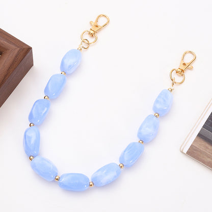 Acrylic Bead Phone Case Chain Bracelet