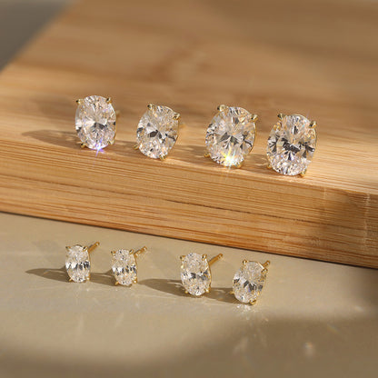 S925 silver ear studs