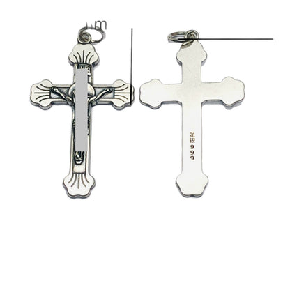 Silver jewelry pendant