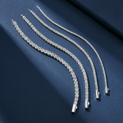 S925 Moissanite Statement Bracelet