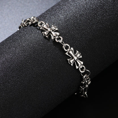 Gothic Cross Men's Bracelet