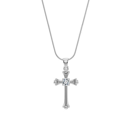 The cross pendant is a versatile and high-end chain design accessory