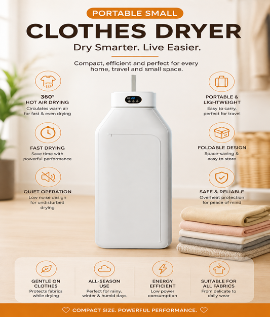 Portable Small Clothes Dryer