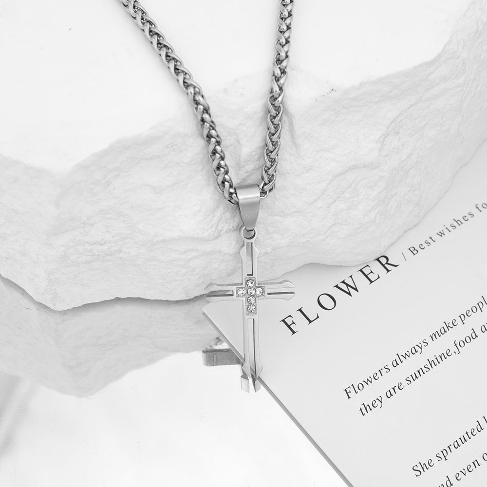 High-quality cross-shaped design chain of the same style