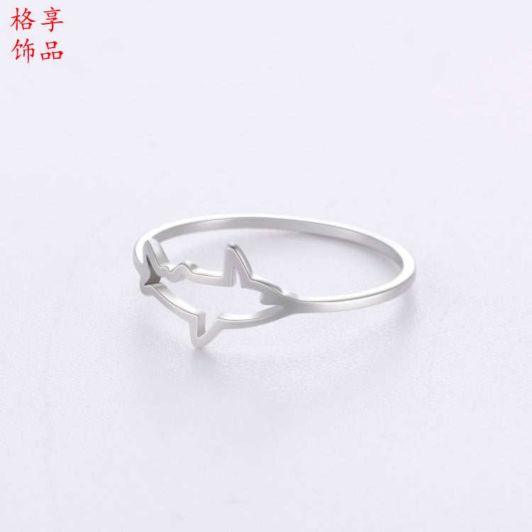 Design rings in the shapes of Marine creatures such as fish, dolph and sharks