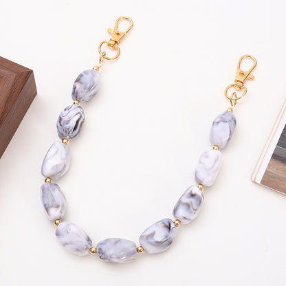 Acrylic Bead Phone Case Chain Bracelet