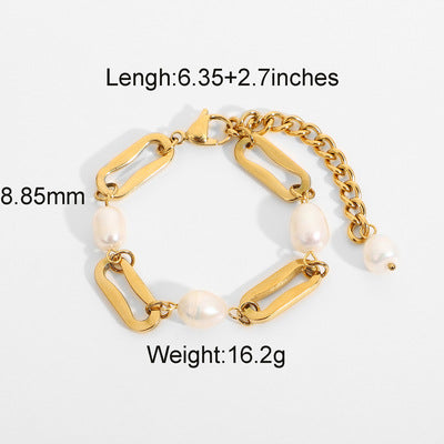 Pearl Pendant Stylish Women's Bracelet