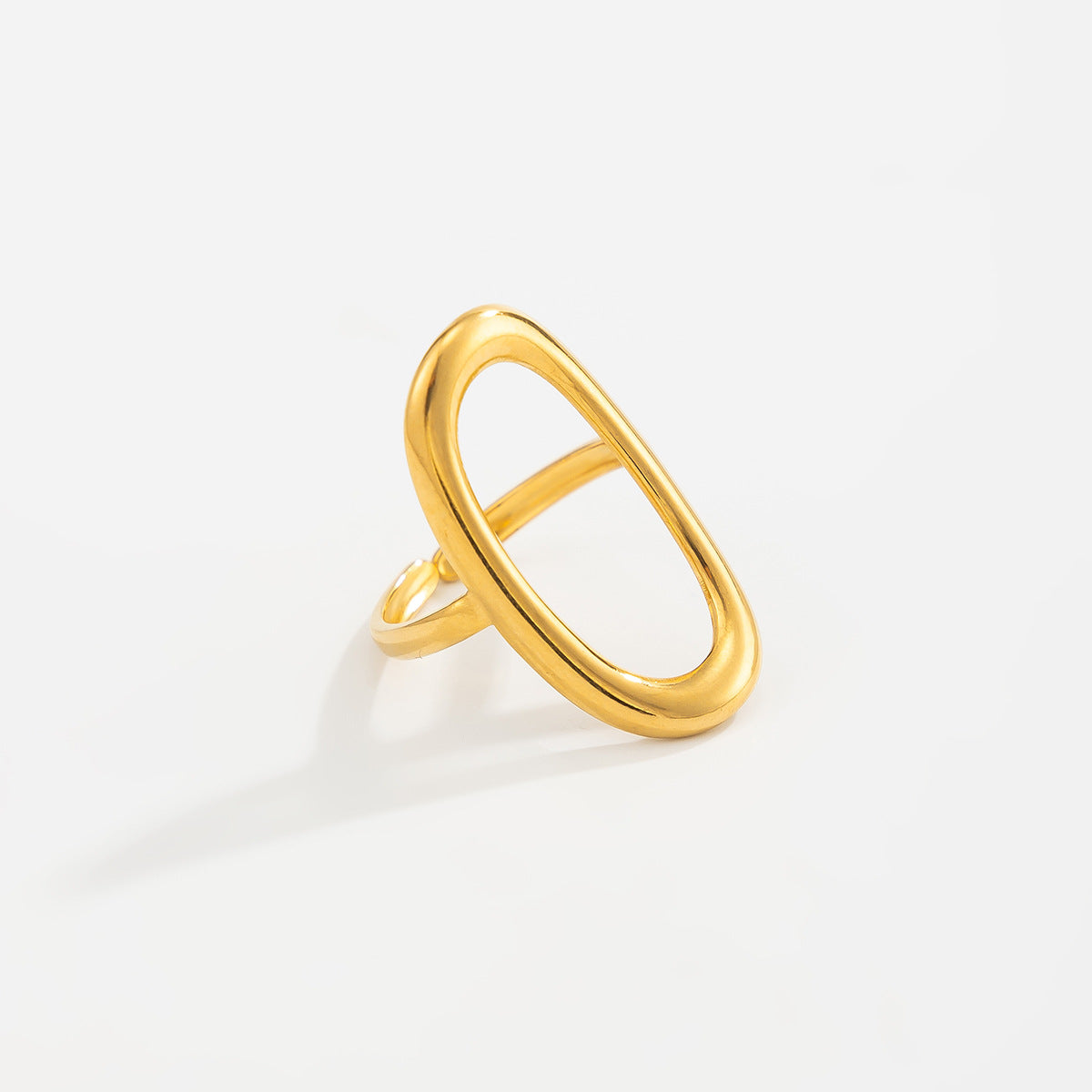 Ocean-style starfish and conch ring, women's vacation-style flower ring