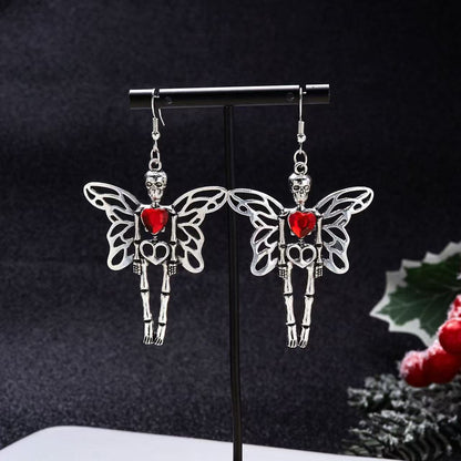 Gothic dark style stud earrings and earrings