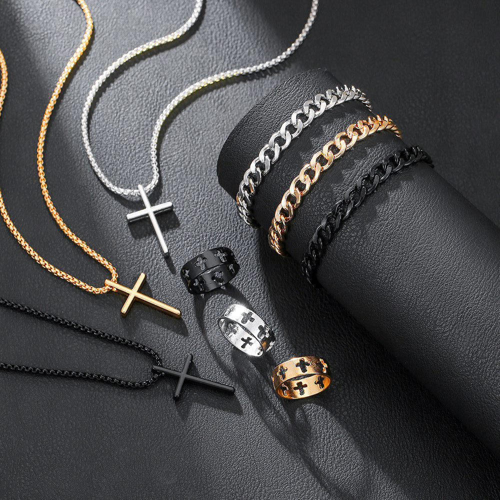 The 2026 Men's long and ooth cross pendant is a cross pendant