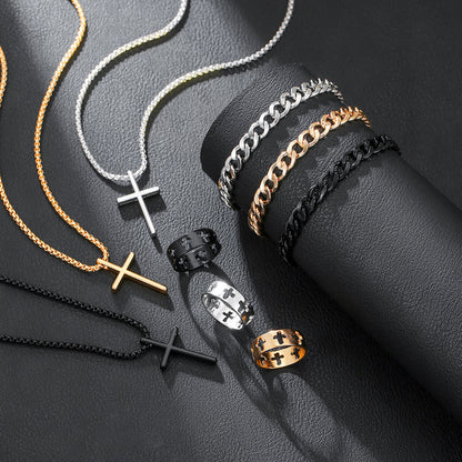 The 2026 Men's long and ooth cross pendant is a cross pendant