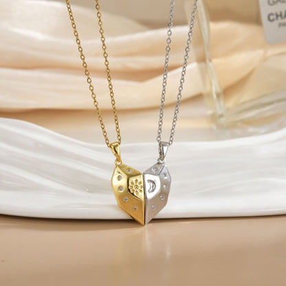 Micro-inlaid couple's style versatile and high-end accessories