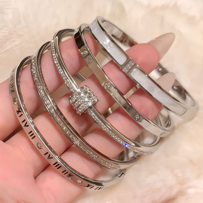 Silver Star Girls' Bracelet