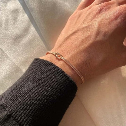 Knotted Couple Bracelet