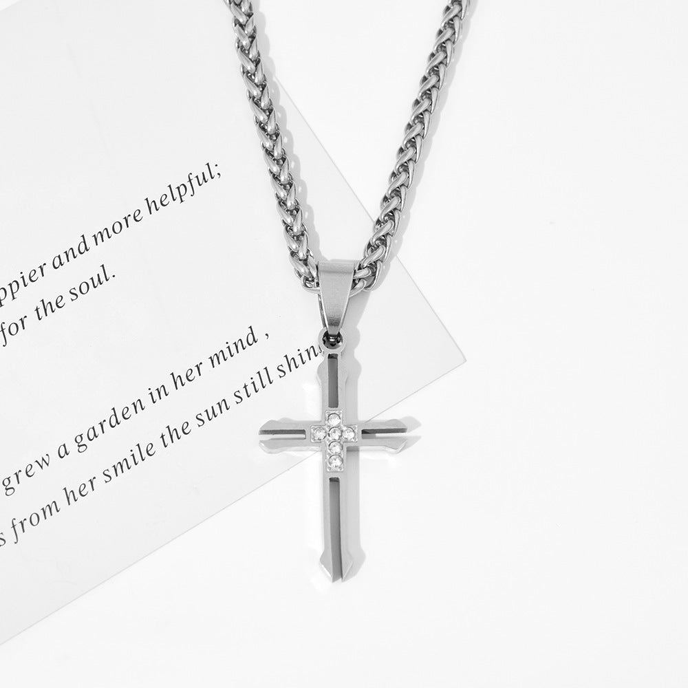High-quality cross-shaped design chain of the same style