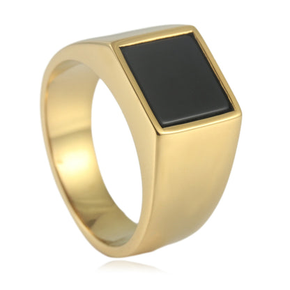 Trendy square ring 24027